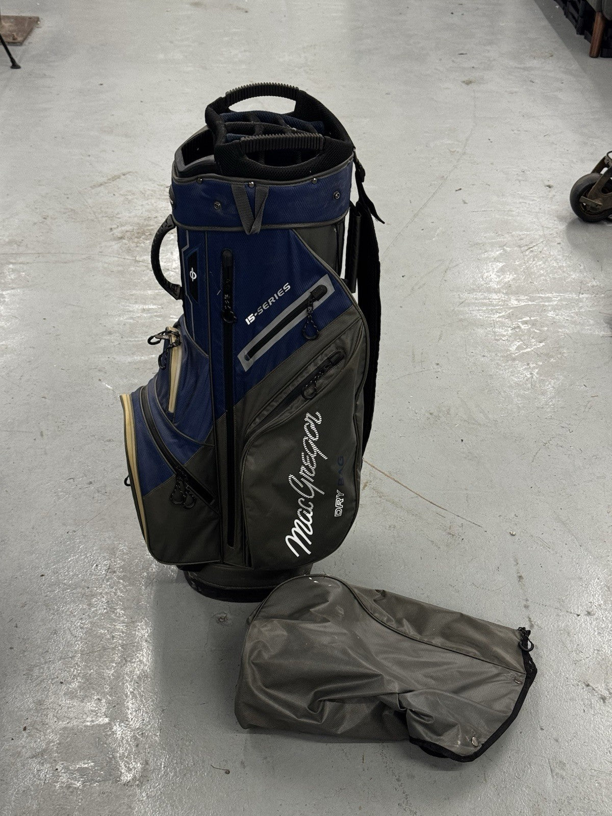MACGREGOR Mactec 15 Series Waterproof Dry Cart Bag *Used*