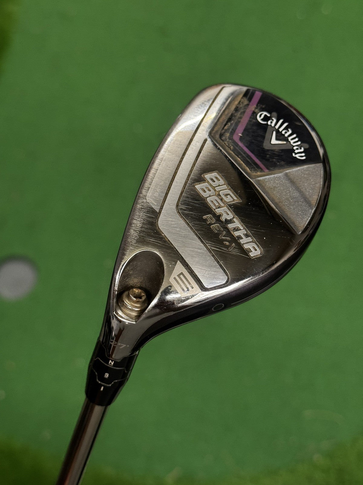 Callaway Left Hand Big Bertha Reva 2023 5 Hybrid 27 Degree Ladies Flex