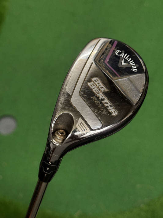Callaway Left Hand Big Bertha Reva 2023 5 Hybrid 27 Degree Ladies Flex