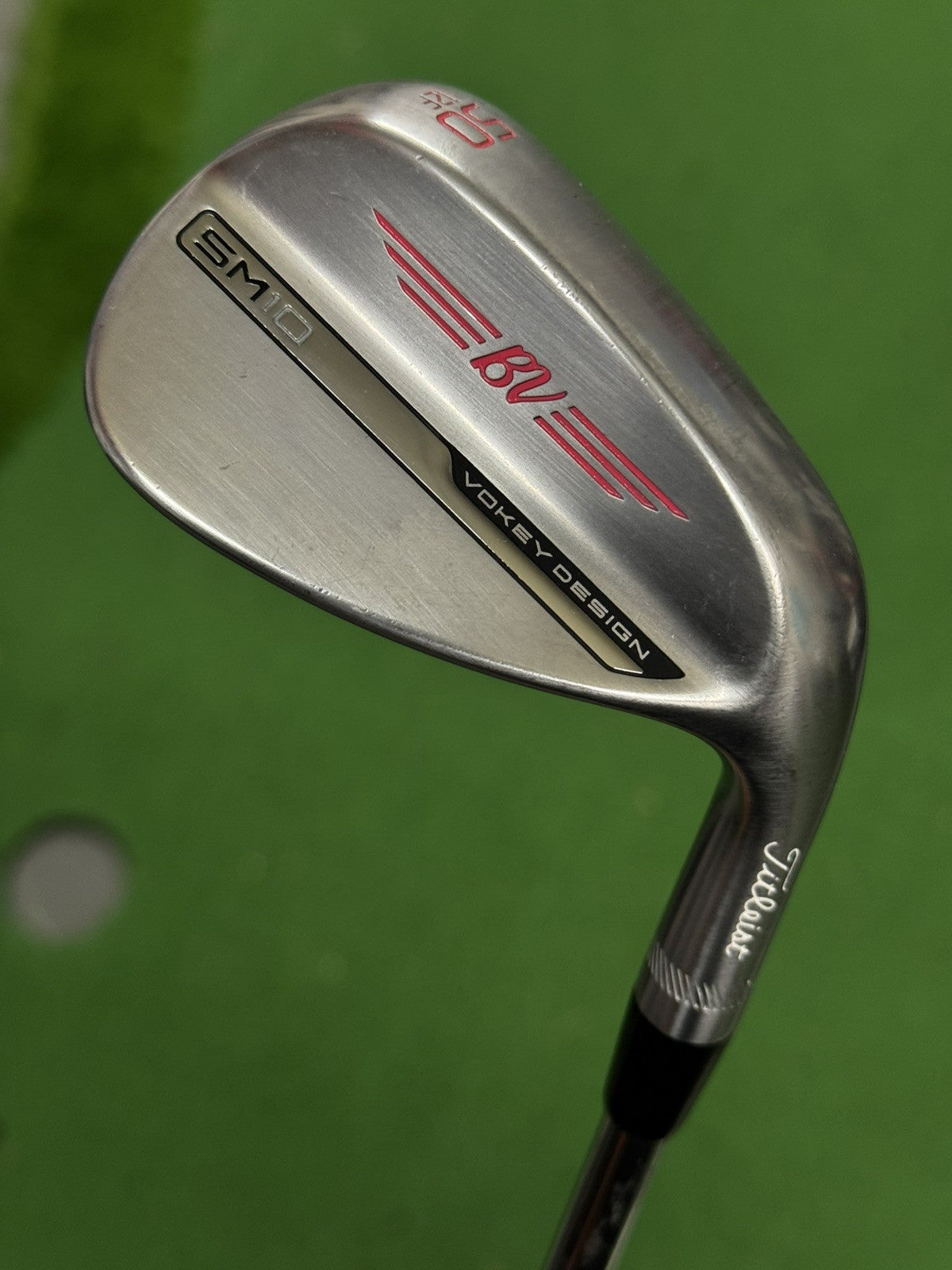 Titleist Vokey SM10 Gap Wedge 50 Degree F Grind Wedge Flex Shaft -0.5 Inch