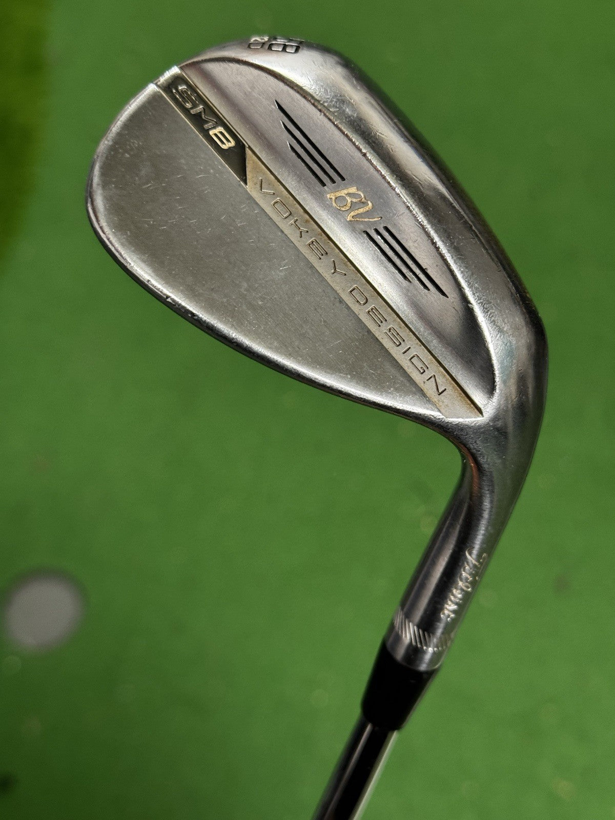 Titleist Vokey SM8 Lob Wedge 58 Degree 12D Wedge Flex Titleist Vokey SM8 Shaft