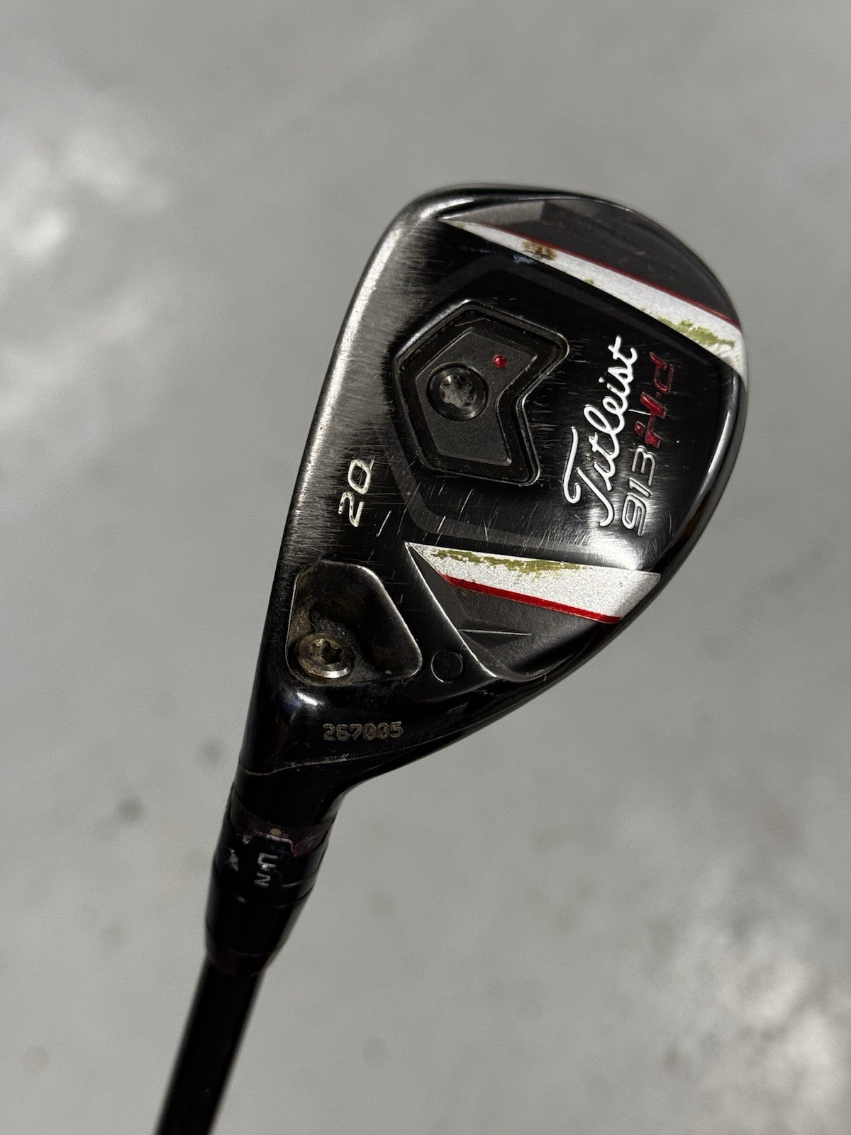 Titleist Left Hand 913 Hd Hybrid 20 Degrees Stiff Shaft