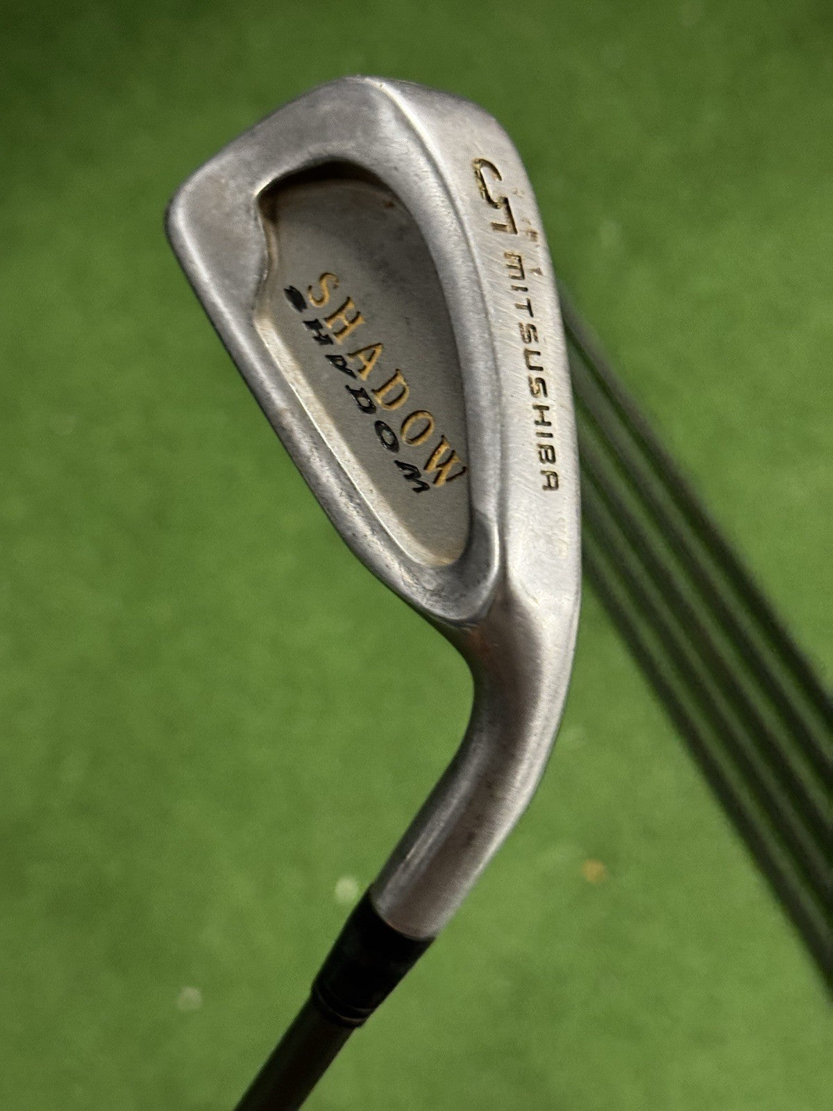 Mitsushiba Shadow Iron Set 3-SW (NO PW) Good Condition Graphite Shafts *Used*