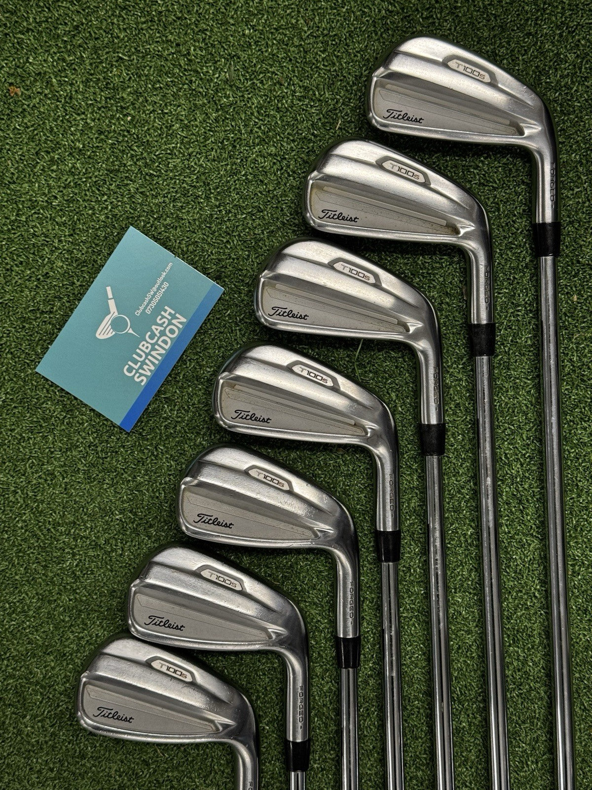 Titleist T100s Iron Set 4-PW Project X LZ 115g Regular Flex Shafts