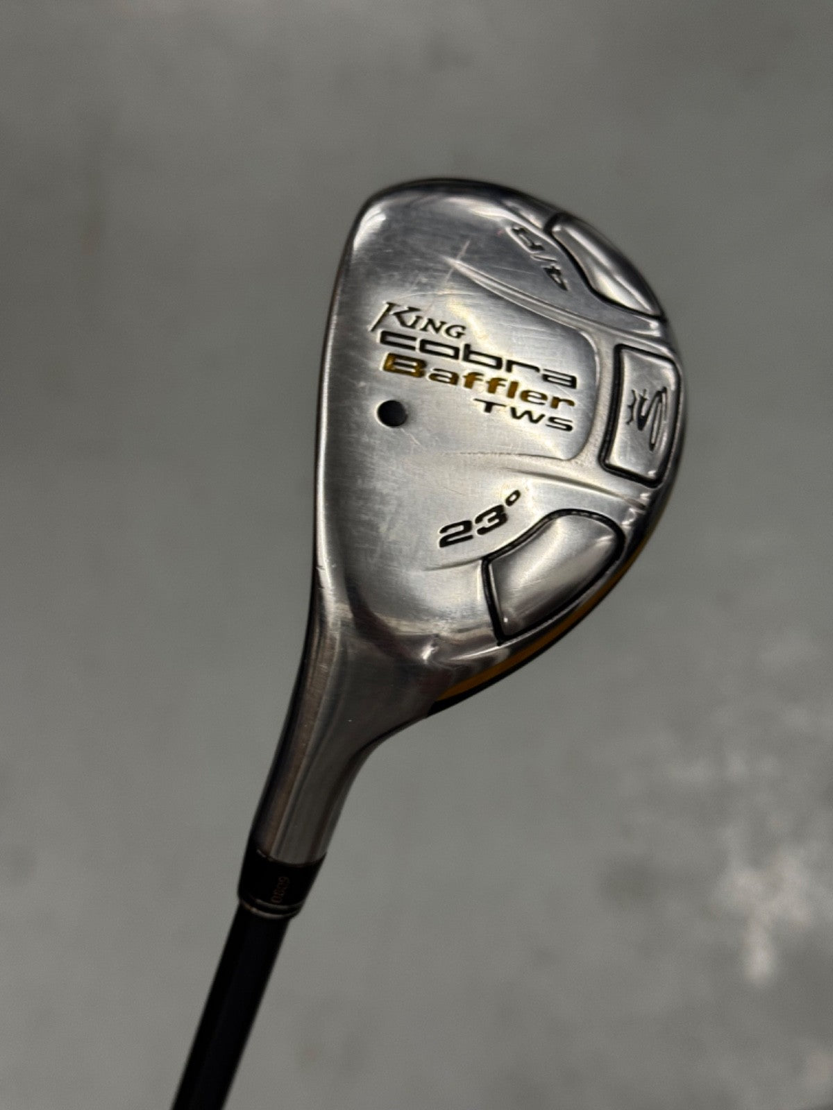 Left Hand Cobra King Baffler DWS 4 Hybrid 23 Degree Regular Flex Shaft *used*