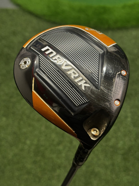 Callaway Mavrik Driver 9 Degree Stiff Flex HZRDUS Shaft
