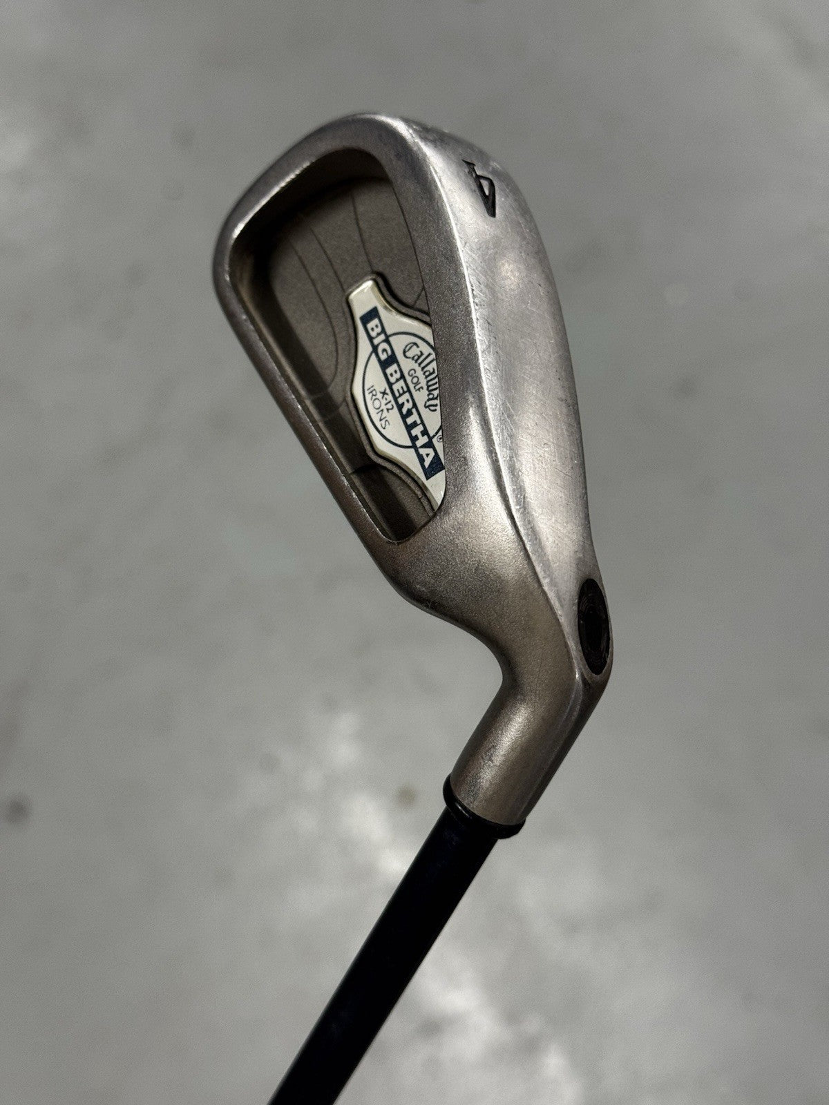 Callaway Big Bertha X-12 4 Iron Regular Graphite Shaft