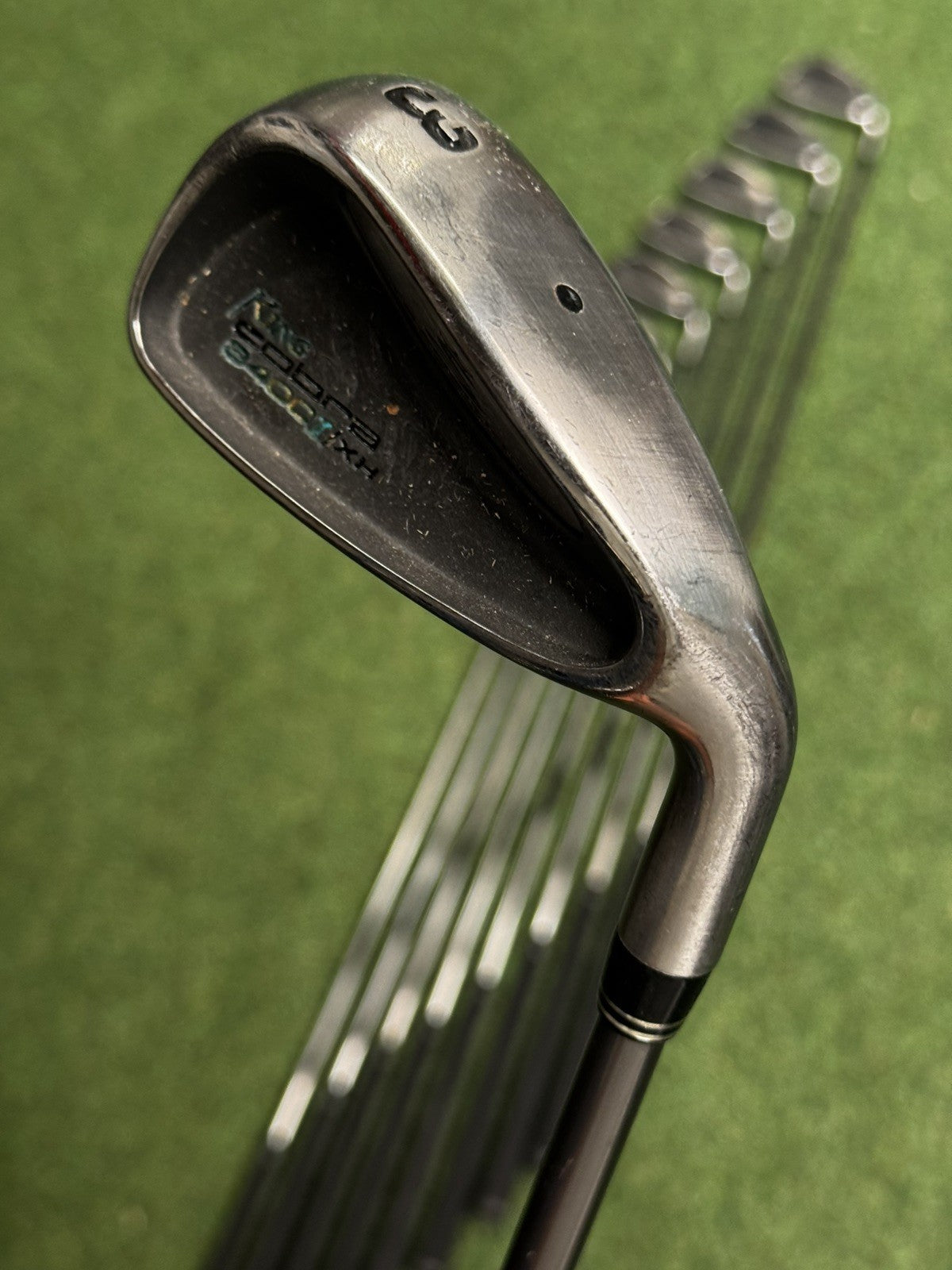King Cobra 3400 I/XH Iron Set 3-SW Stiff Flex Graphite Design 55 Shafts