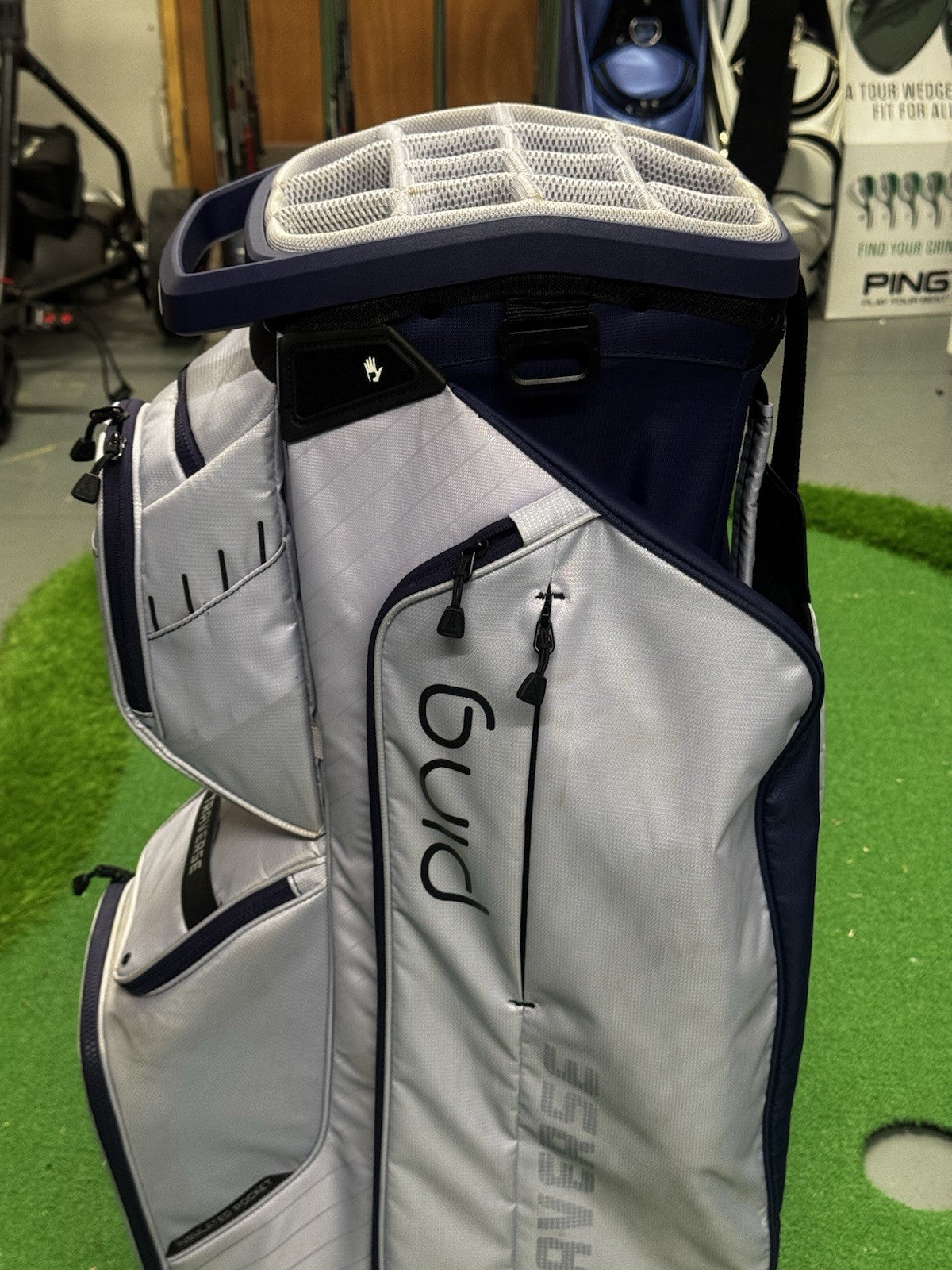 Ping Traverse Cart Bag Lilac/Plum