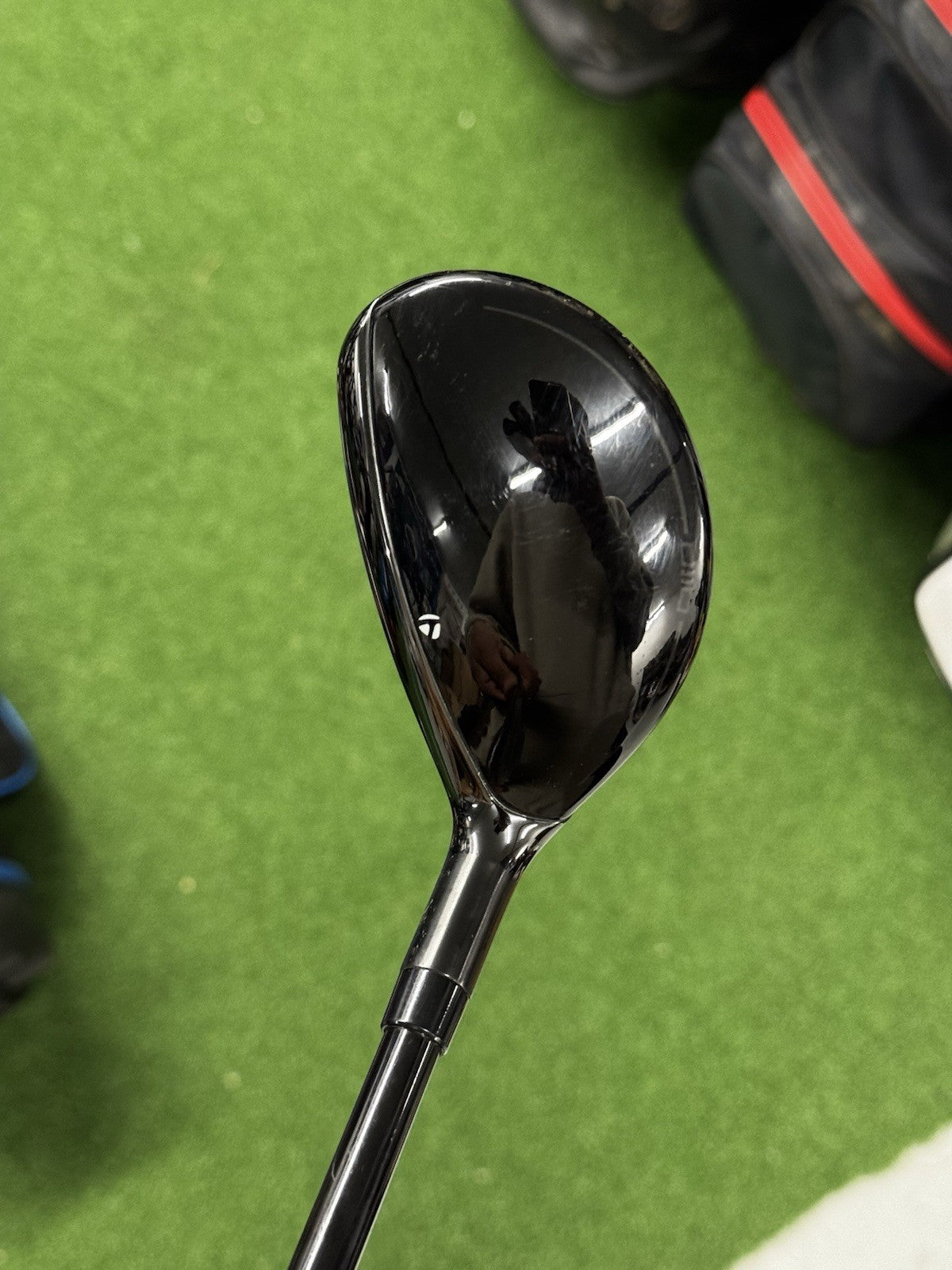 Taylormade Qi10 #4 Hybrid 22 Degree Stiff Flex Fujikura Ventus TR Blue 7 Shaft