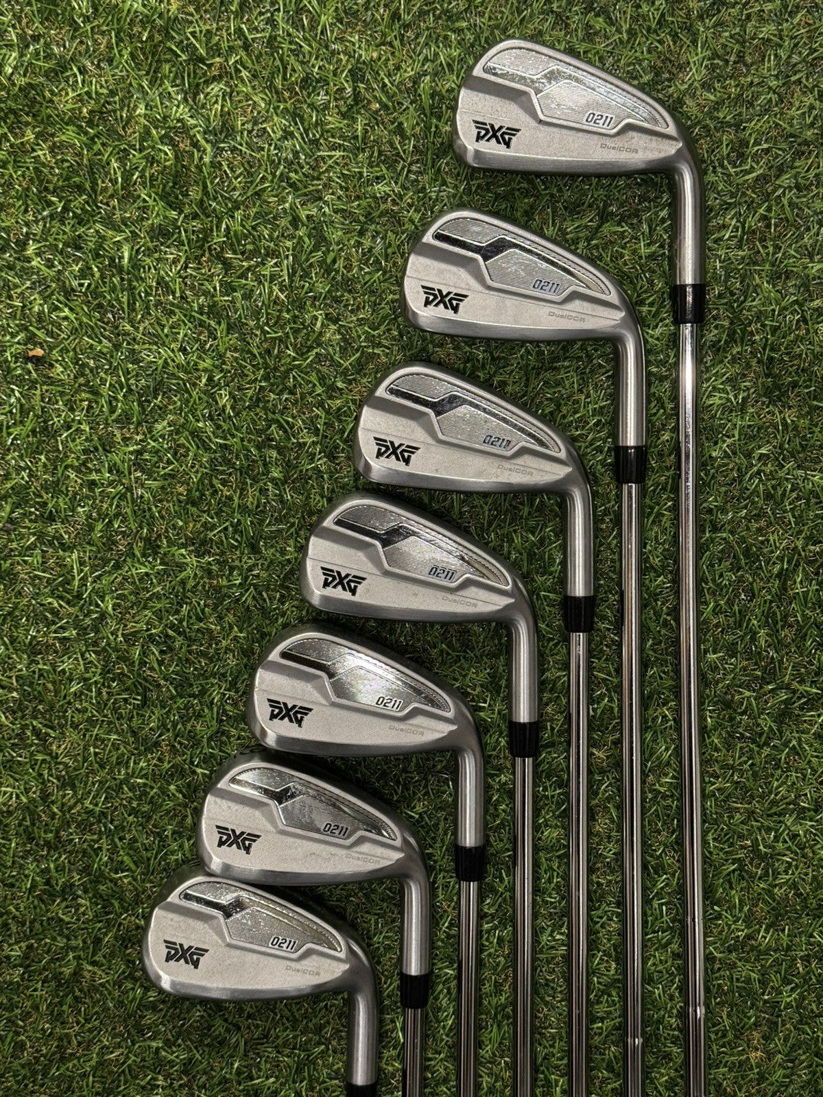 PXG 0211 DC Iron Set 4-PW Stiff Flex True Temper Elevate 95 Shafts