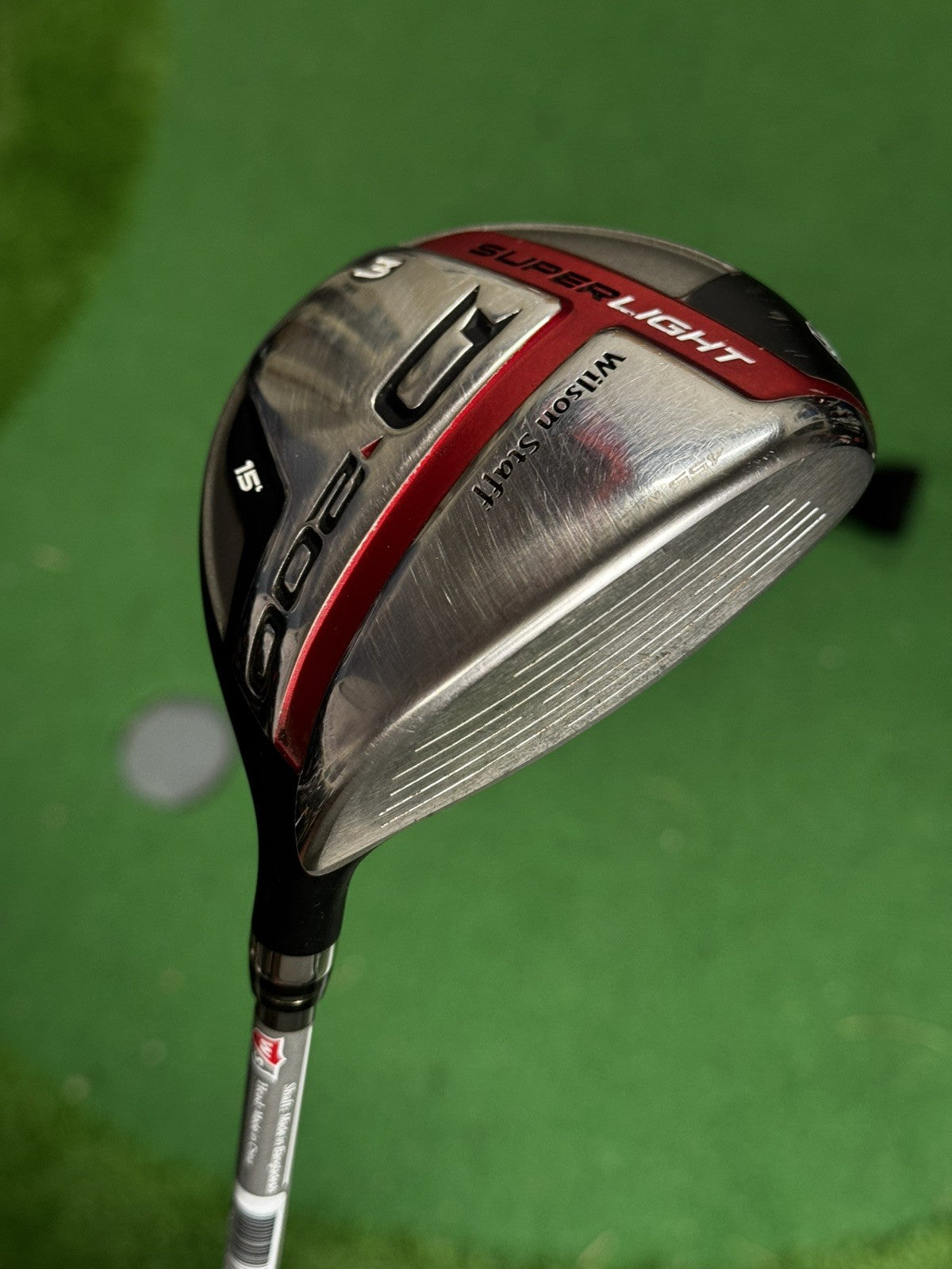 Wilson Staff D200 3 Wood 15 Degree Regular Flex Shaft