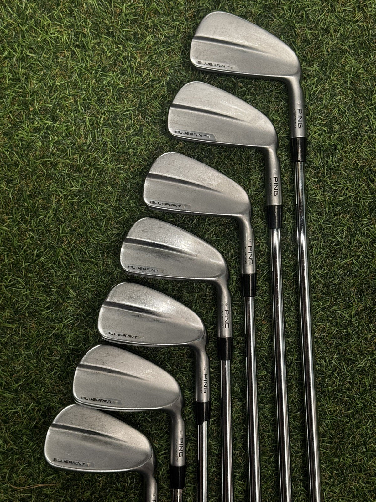 Ping Blueprint T Iron Set 4-Pw X Stiff Flex Modus Tour 120 Shafts