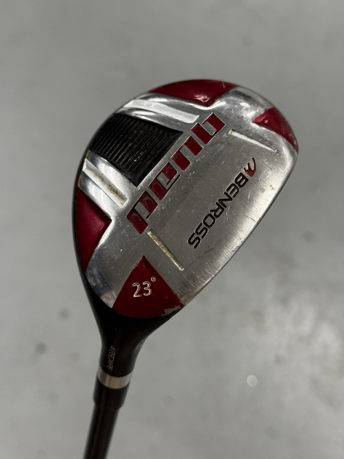 Benross Quad #3 Hybrid 23 Degree Regular Flex Aldila Voodoo Shaft