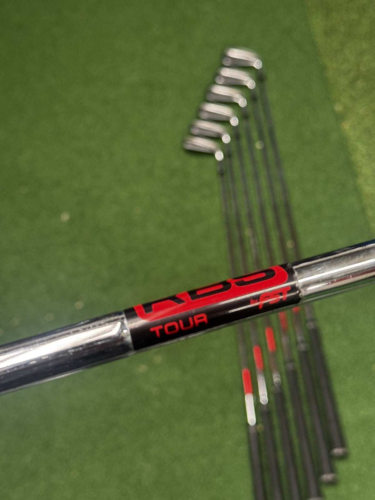 Taylormade RBladez Tour Iron Set 4-Pw KBS Tour Stiff Shafts 