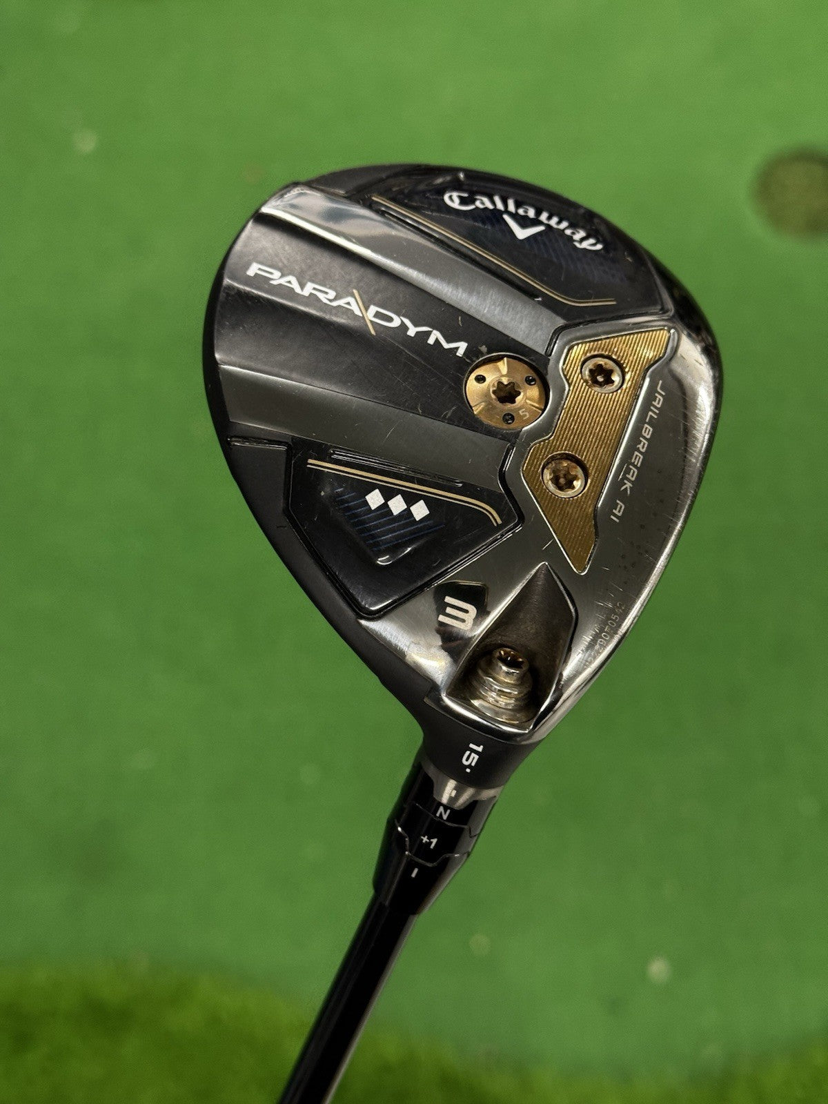 Callaway Paradym Triple Diamond 3 Wood 15° Kali Stiff Shaft