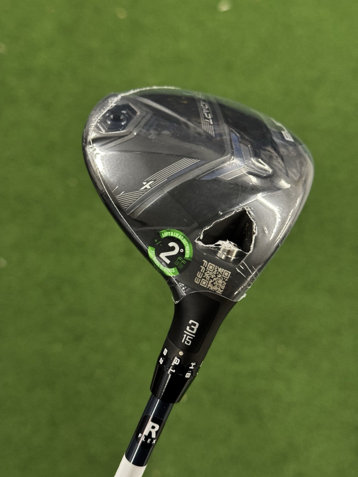 COBRA DS-ADAPT 3 FAIRWAY WOOD 15 DEG REGULAR DENALI BLUE 60G 5.5 REGULAR  *NEW*