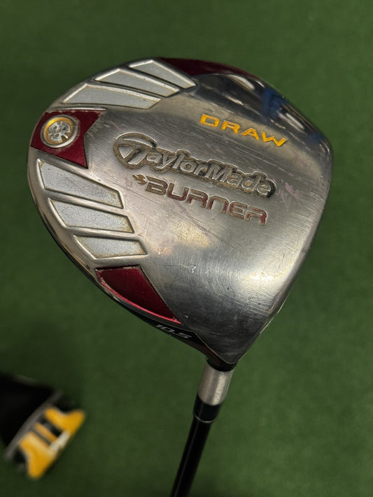 Taylormade Burner Draw Driver 10.5 Degree Regular Flex Reax 50 Shaft