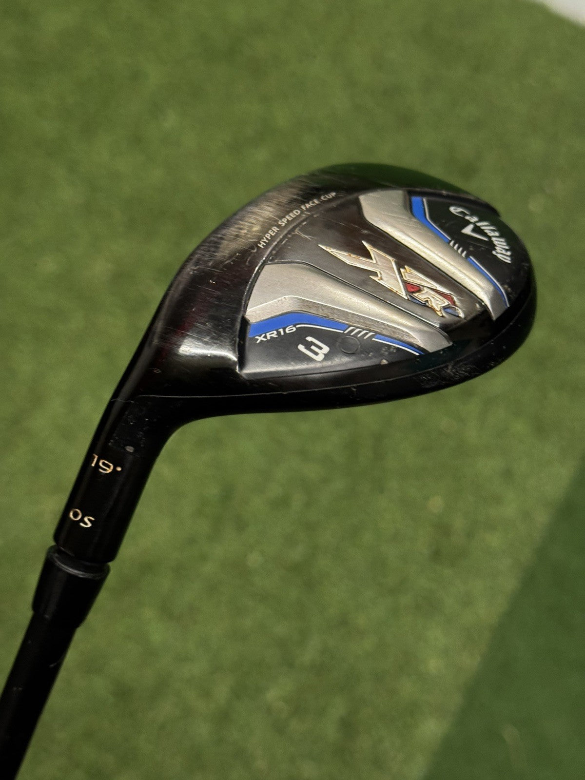 Callaway XR 3 Hybrid Left Hand 19 Degrees Regular Flex
