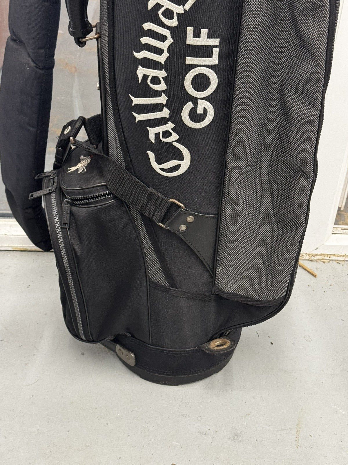 Callaway Retro 6 Way Cart Bag Black