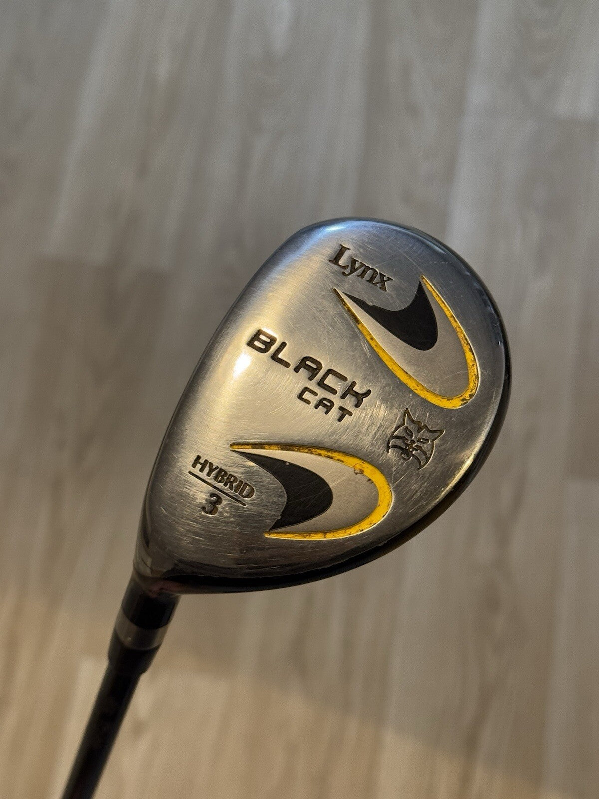 Lynx Black Cat LEFT HAND #3 Hybrid Regular Flex *Used*