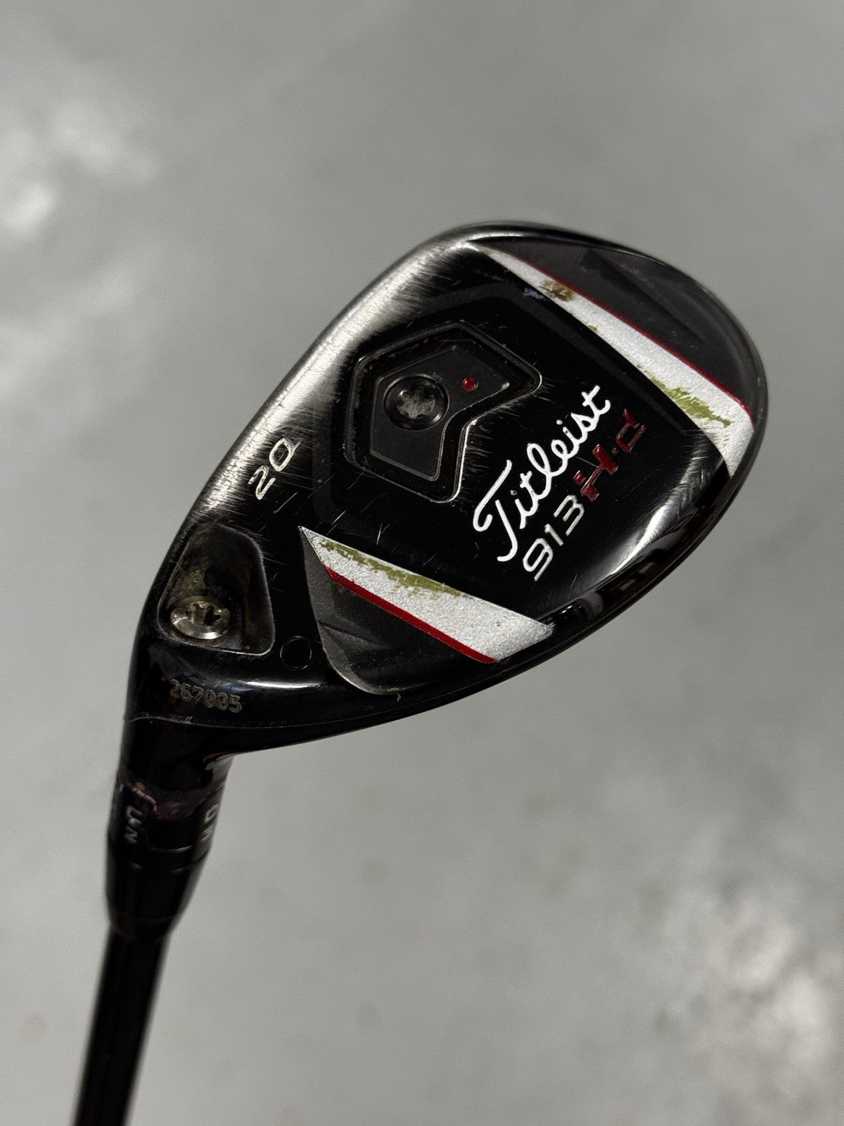 Titleist Left Hand 913 Hd Hybrid 20 Degrees Stiff Shaft