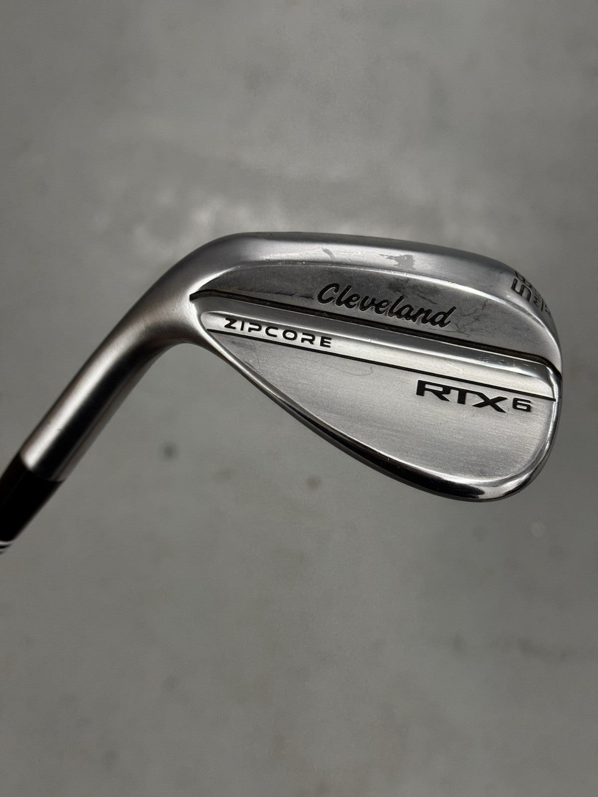 Left Hand Cleveland RTX 6 Zipcore Sand Wedge 56 Degree Wedge Flex *Used*