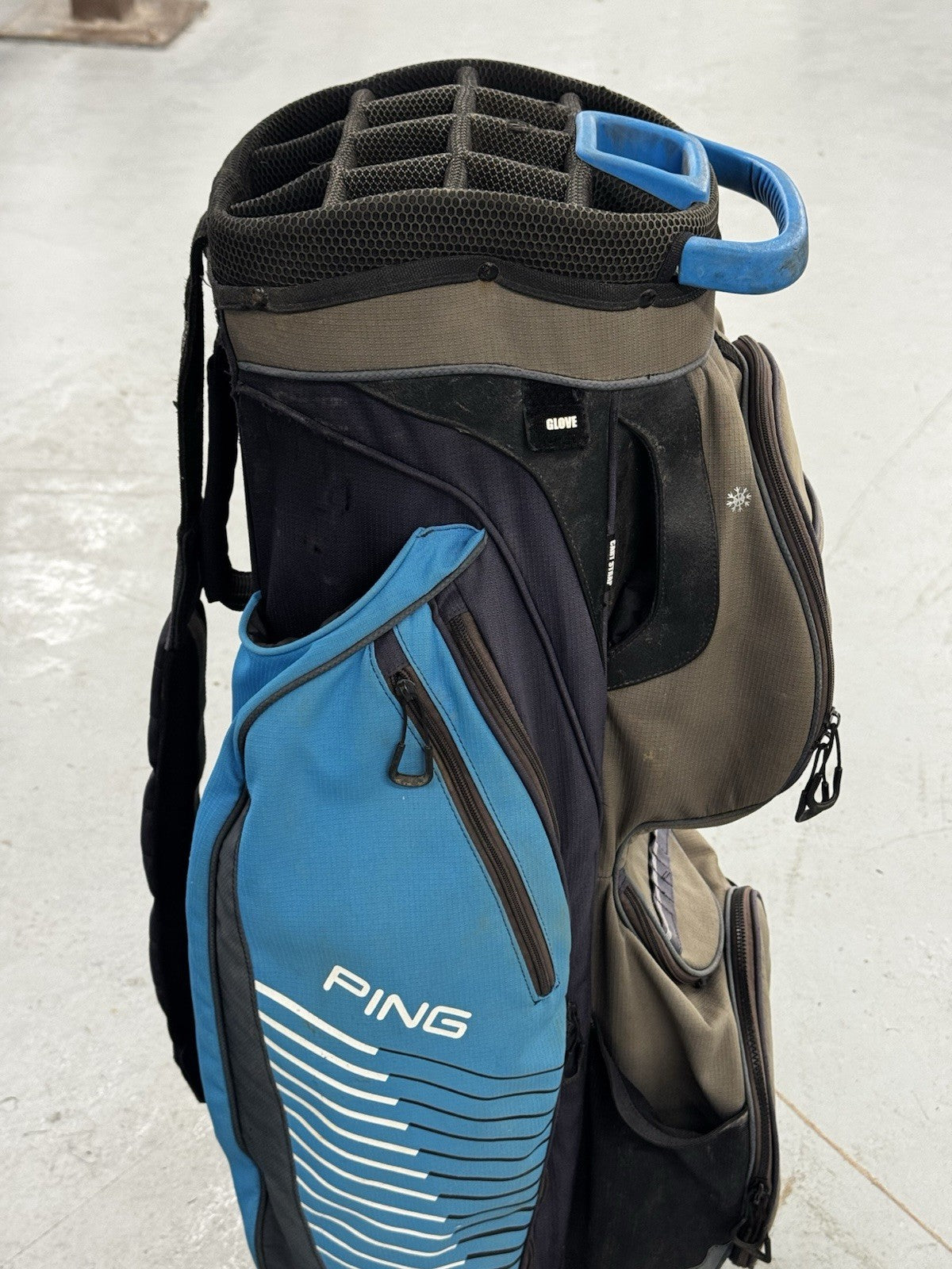 Ping Traverse Cart Bag / 14-Way Divider / Used