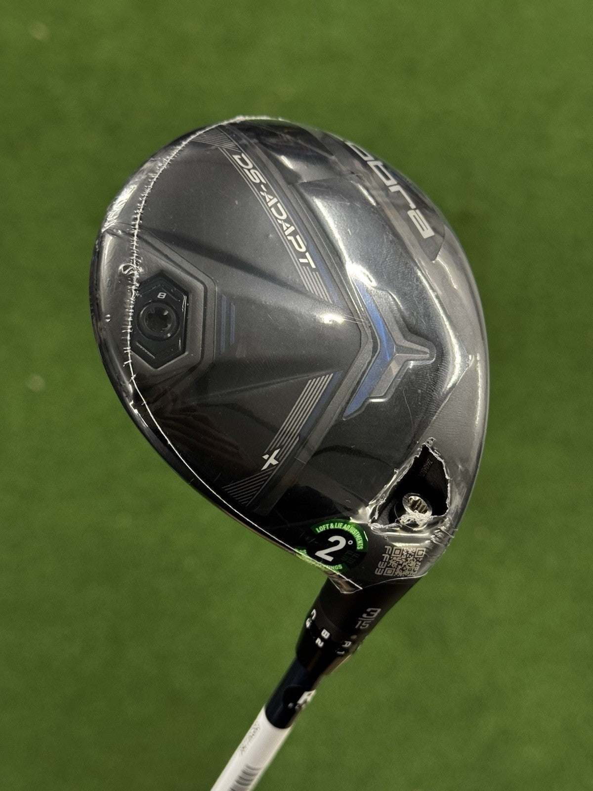 COBRA DS-ADAPT 3 FAIRWAY WOOD 15 DEG REGULAR DENALI BLUE 60G 5.5 REGULAR  *NEW*