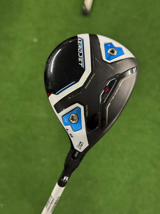 Cobra Aerojet LS 5 Wood 17.5 Degree Regular Flex UST Helium Shaft *used*