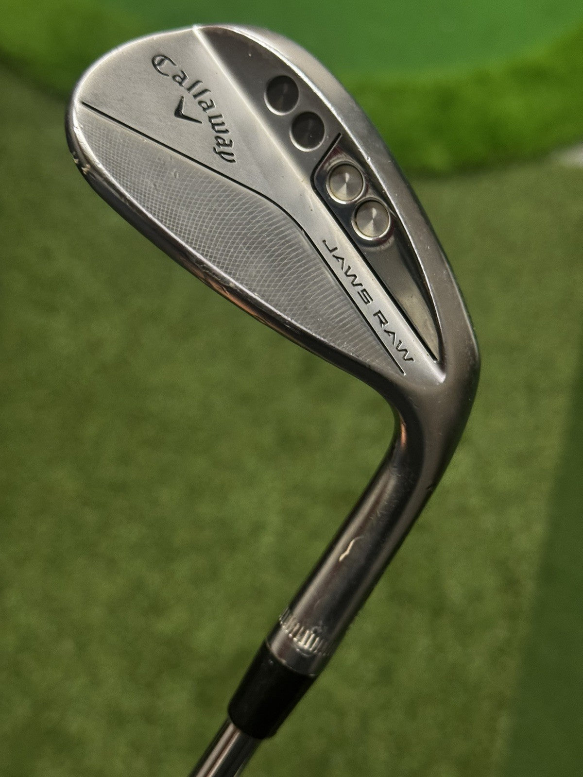 Callaway Jaws Raw Lob Wedge 60 Degree Stiff Flex Dynamic Gold S200 Shaft