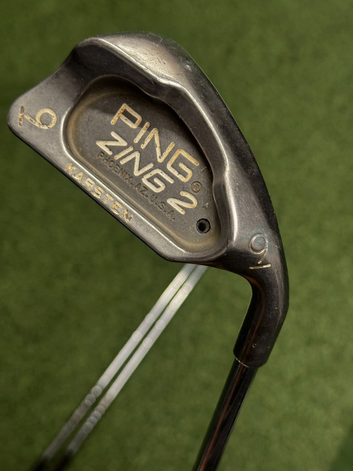 Ping Zing 2 Karsten Iron Set 3-Pw+Sw Regular Steel Shafts Black Dot