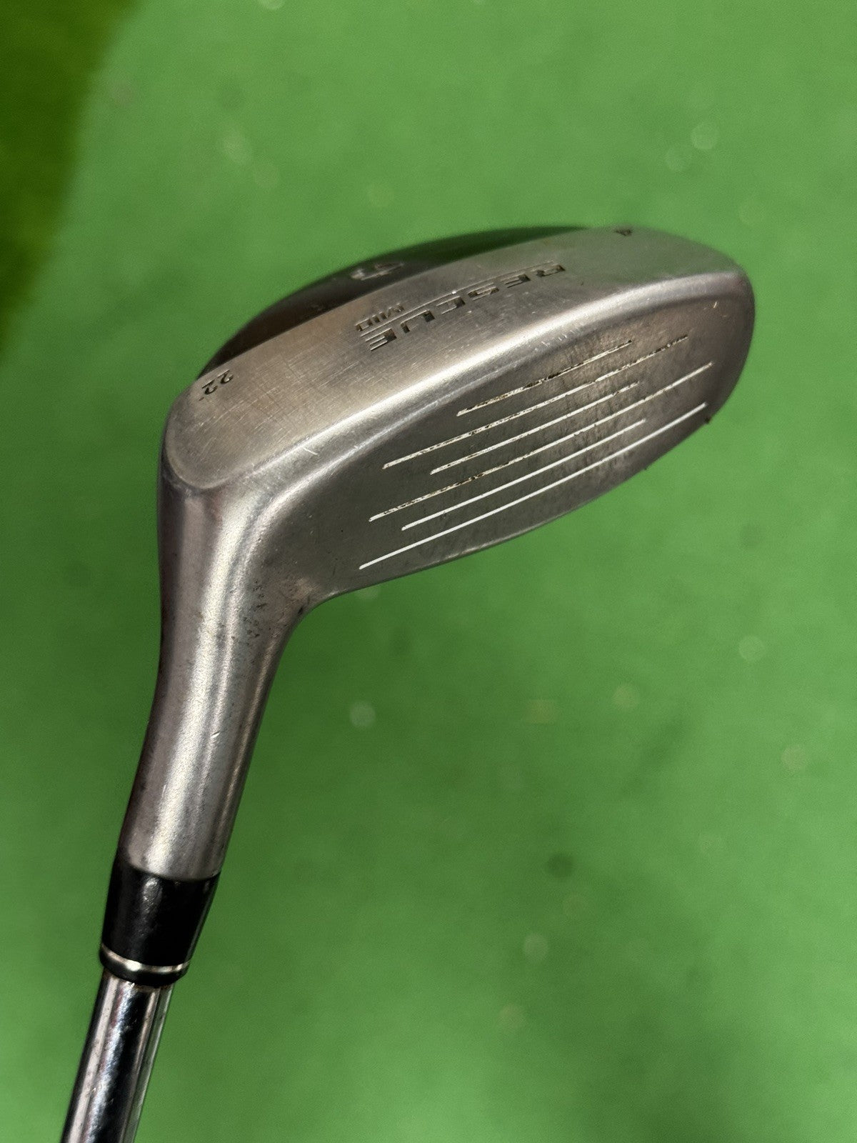 Taylormade Rescue Mid 4 Hybrid 22 Degree Regular Flex Taylormade Shaft