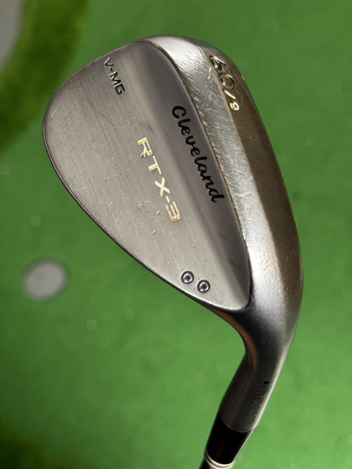 Cleveland RTX3 V-MG Lob Wedge 60 Degree Wedge Flex Dynamic Gold Shaft