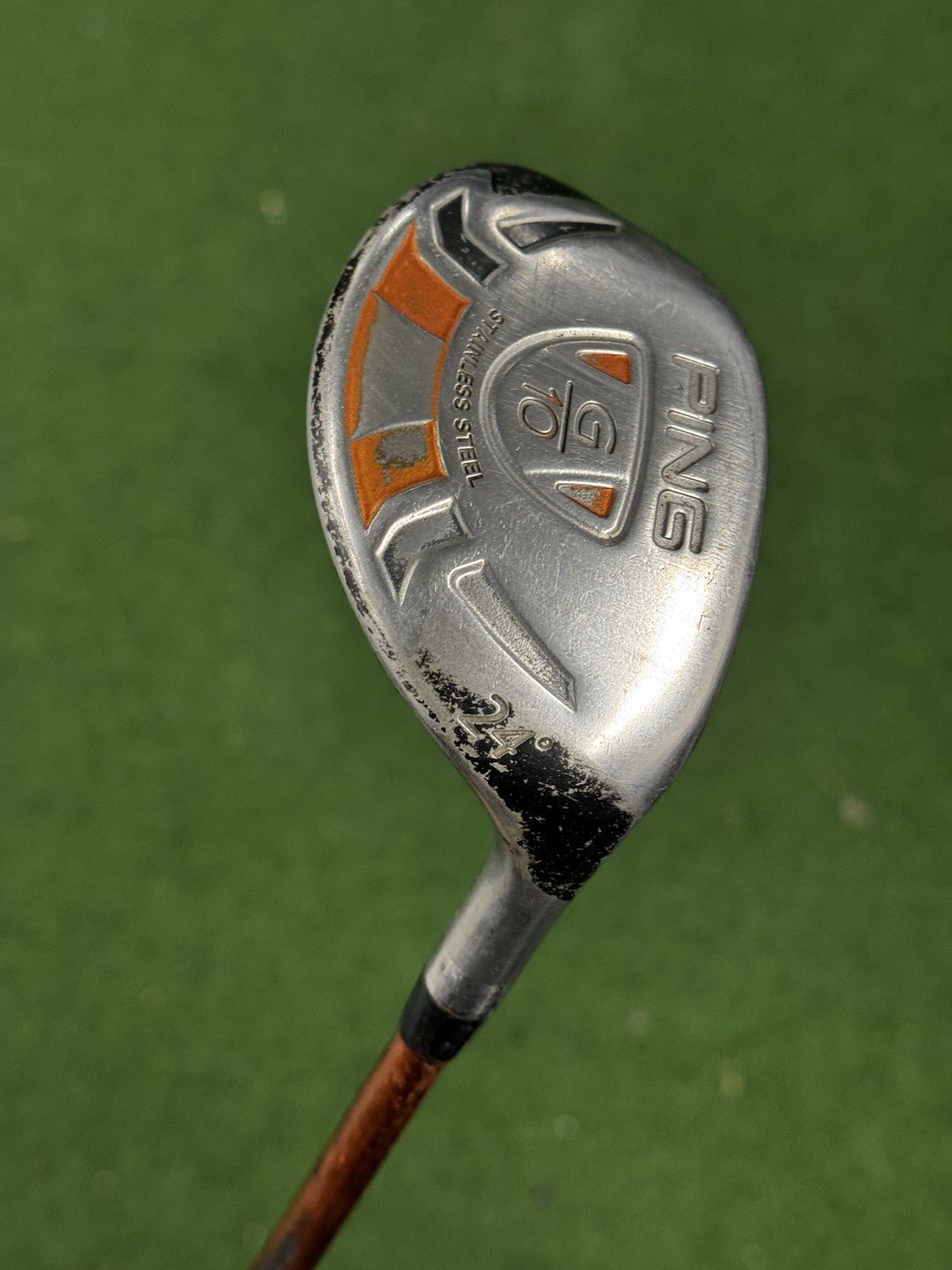 Ping G10 #4 Hybrid 24 Degree Regular Flex Ping TFC Shaft