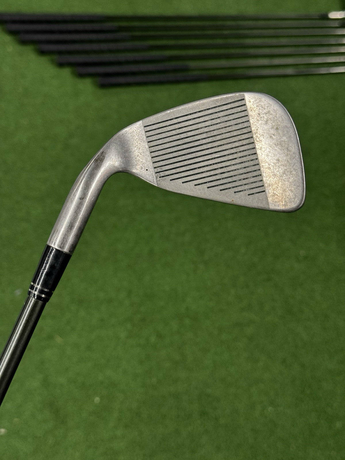 Mitsushiba Shadow Iron Set 3-SW (NO PW) Good Condition Graphite Shafts *Used*