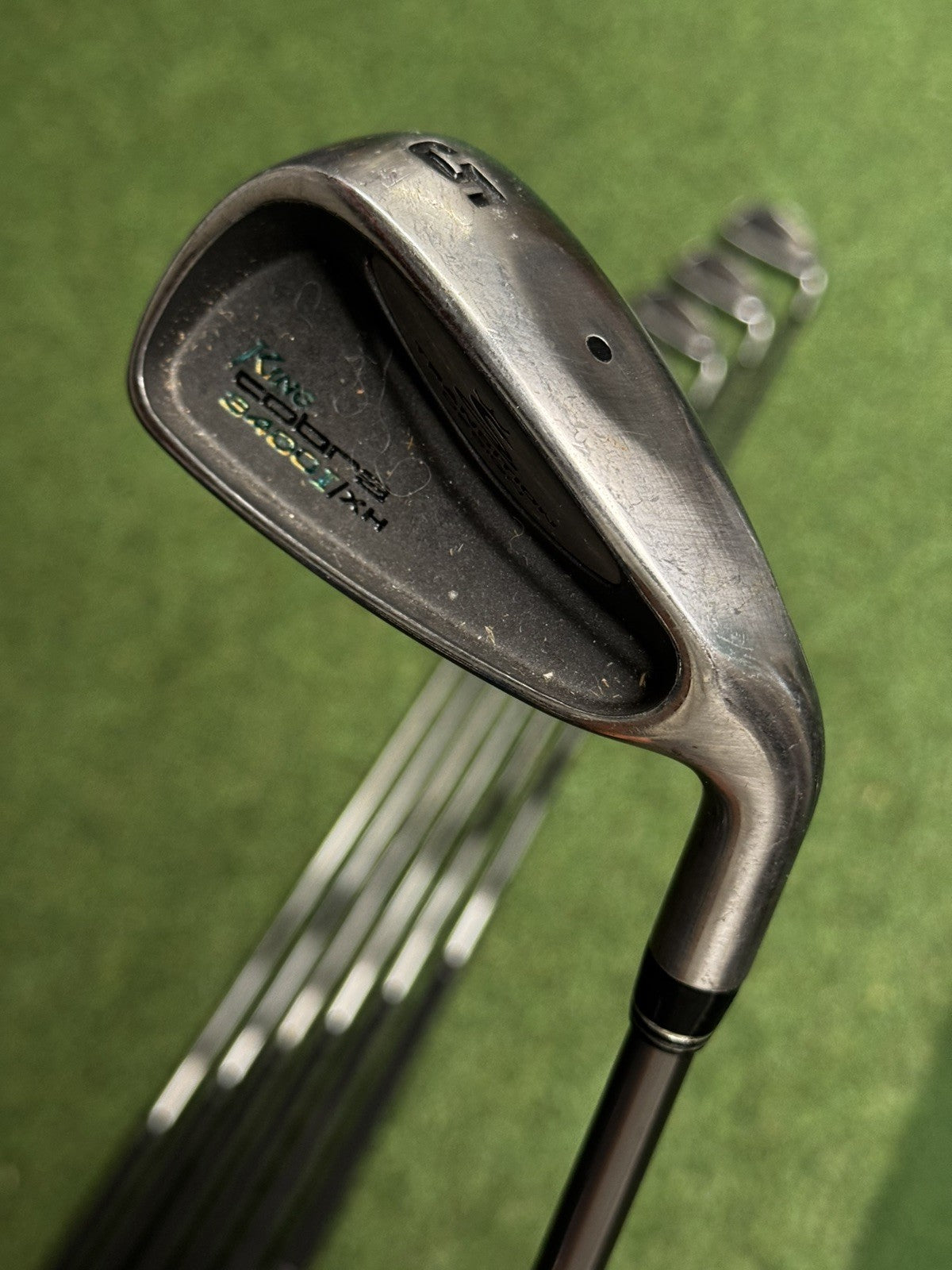 King Cobra 3400 I/XH Iron Set 3-SW Stiff Flex Graphite Design 55 Shafts