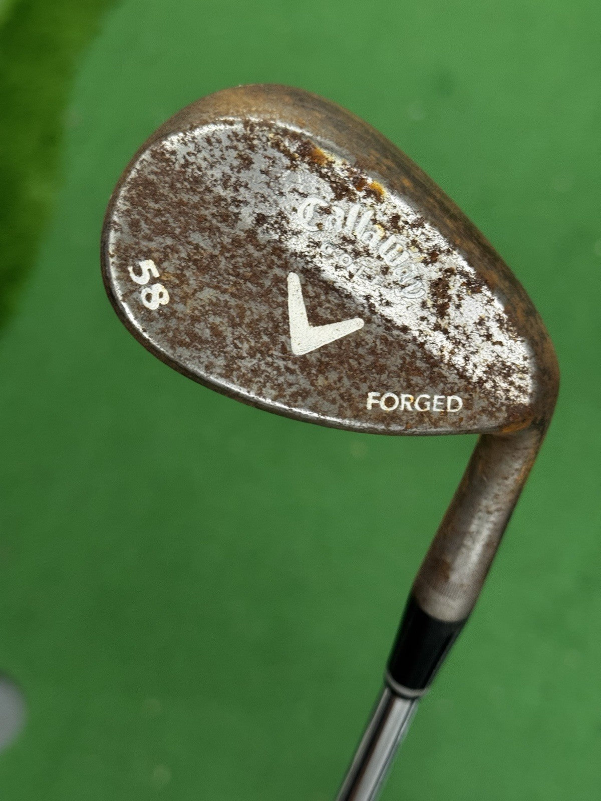 Callaway Forged Lob Wedge Rusty 58 Degree