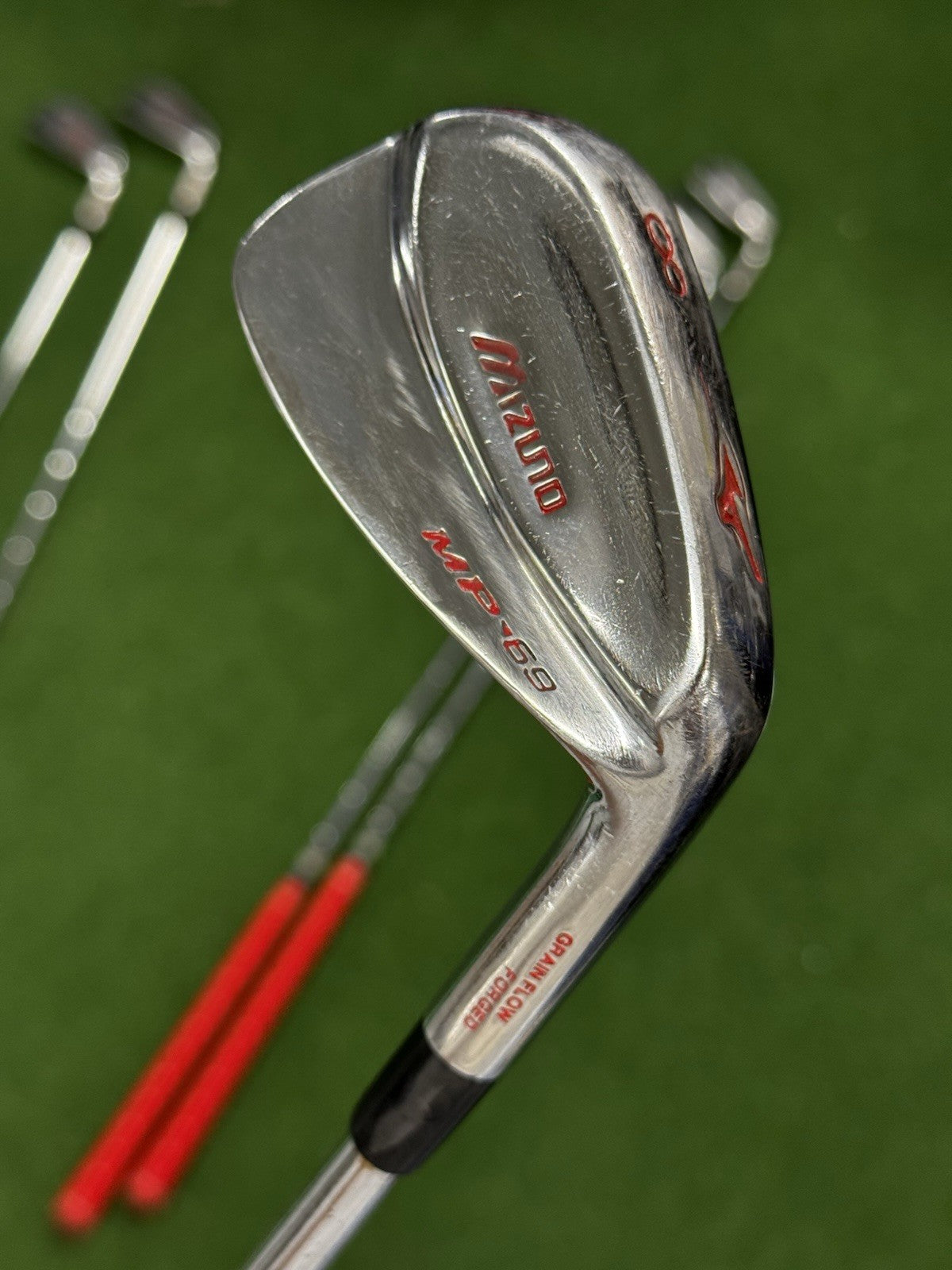 Mizuno MP 69 6-PW Forged Iron Set S300 Stiff Flex Shafts