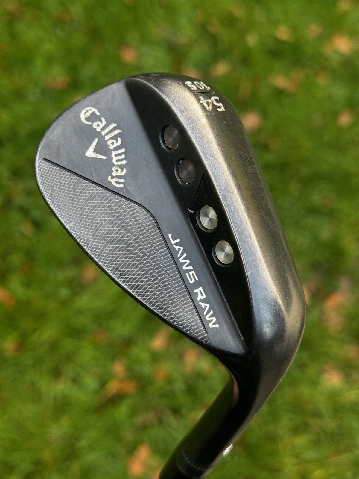 Callaway Jaws Raw Black Sand Wedge 54 Degree Wedge Flex