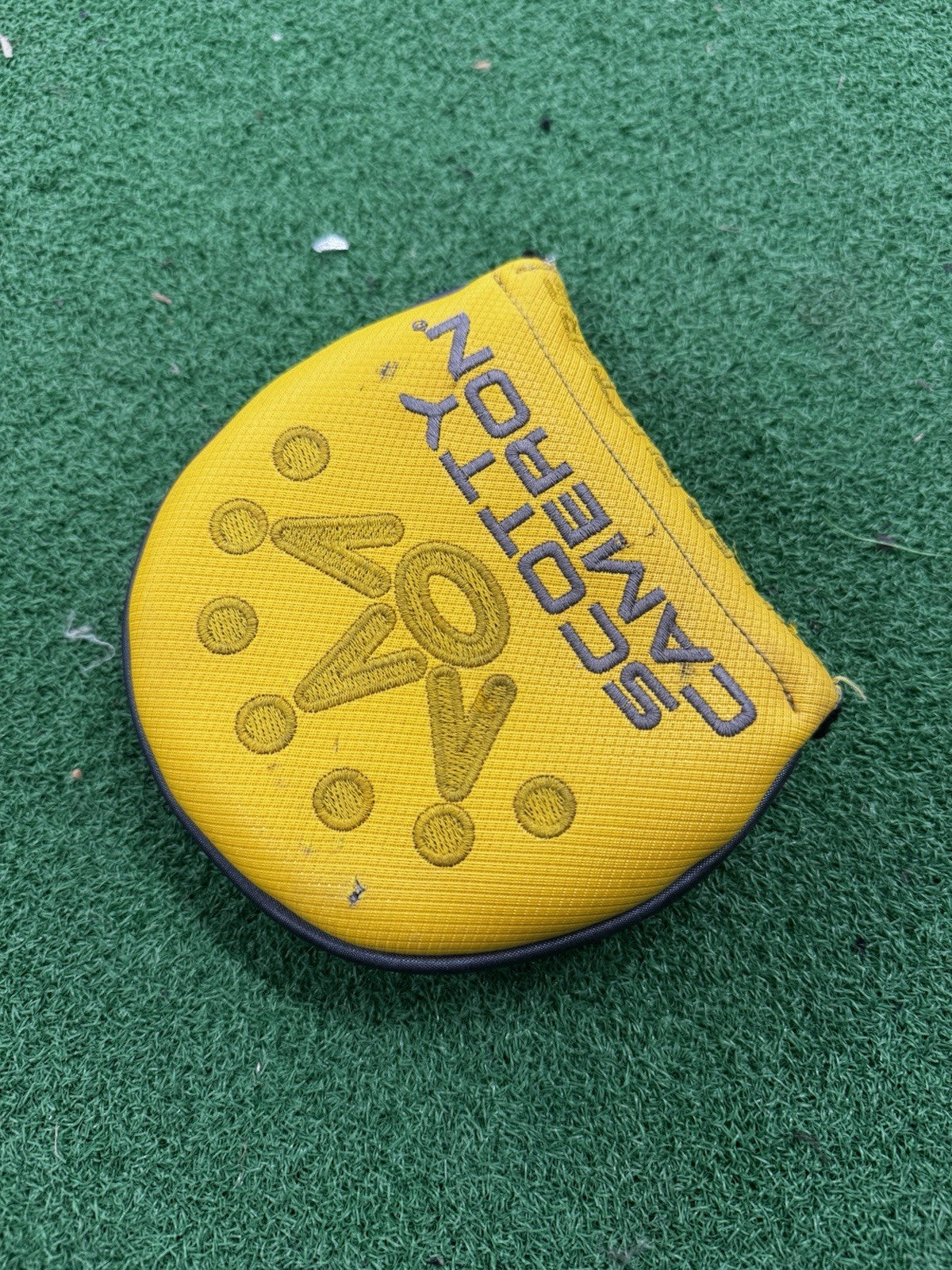 Scotty Cameron PHANTOM X Milled Putters Mallet Yellow 2019 Putter Headcover