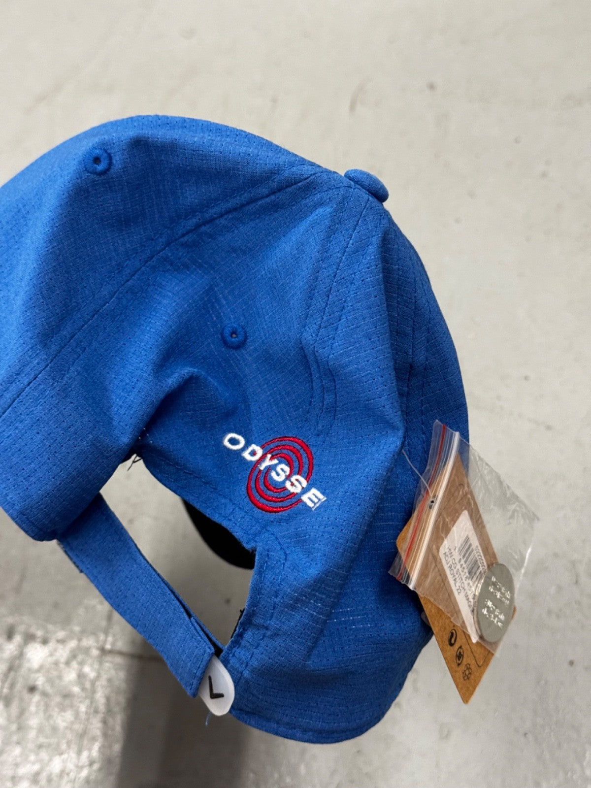 Callaway Odyessey Nanotex Golf Cap Adjustable One Size + Ball Marker