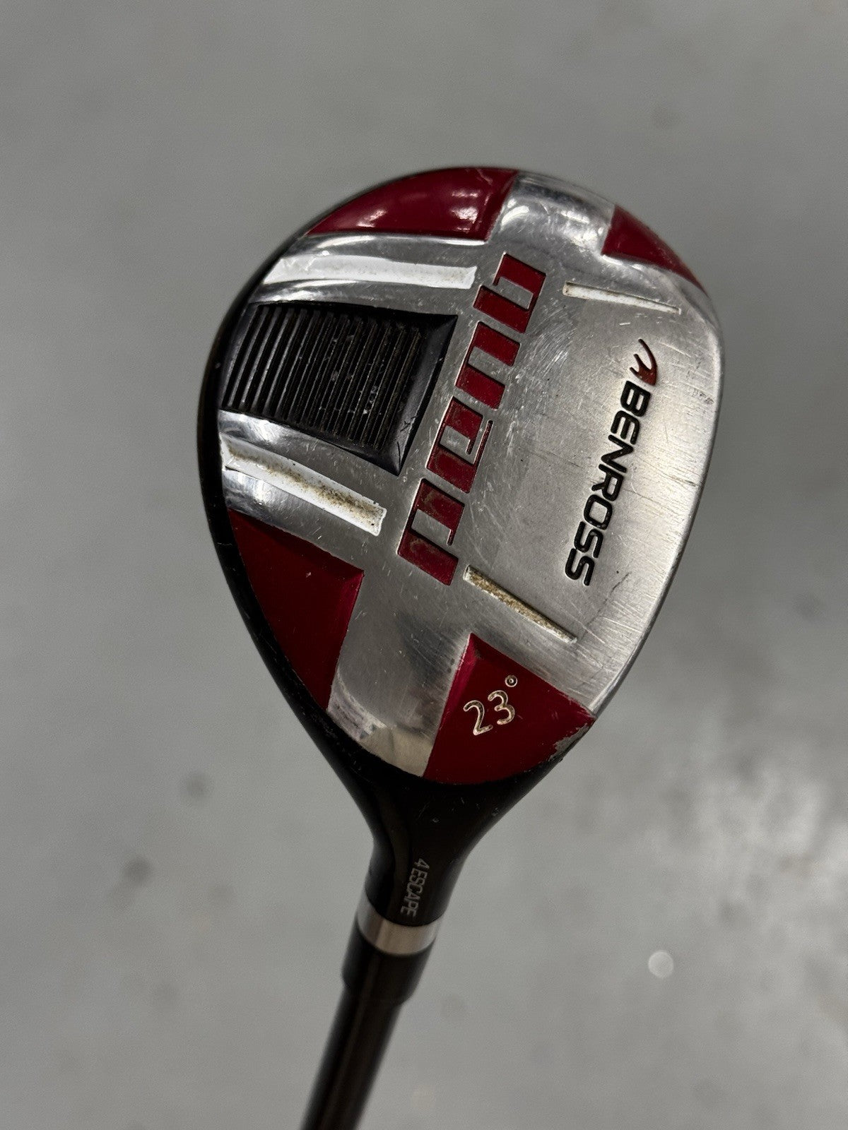 Benross Quad #3 Hybrid 23 Degree Regular Flex Aldila Voodoo Shaft