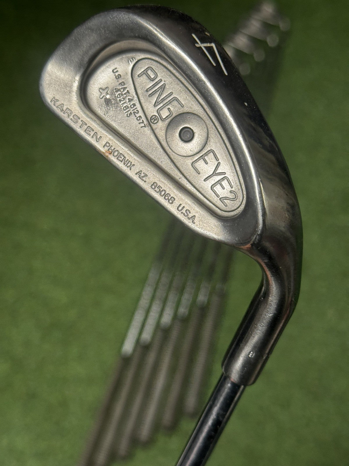 Ping Eye 2 Iron Set 3-PW Black Dot Regular Flex Ping Karsten Shafts
