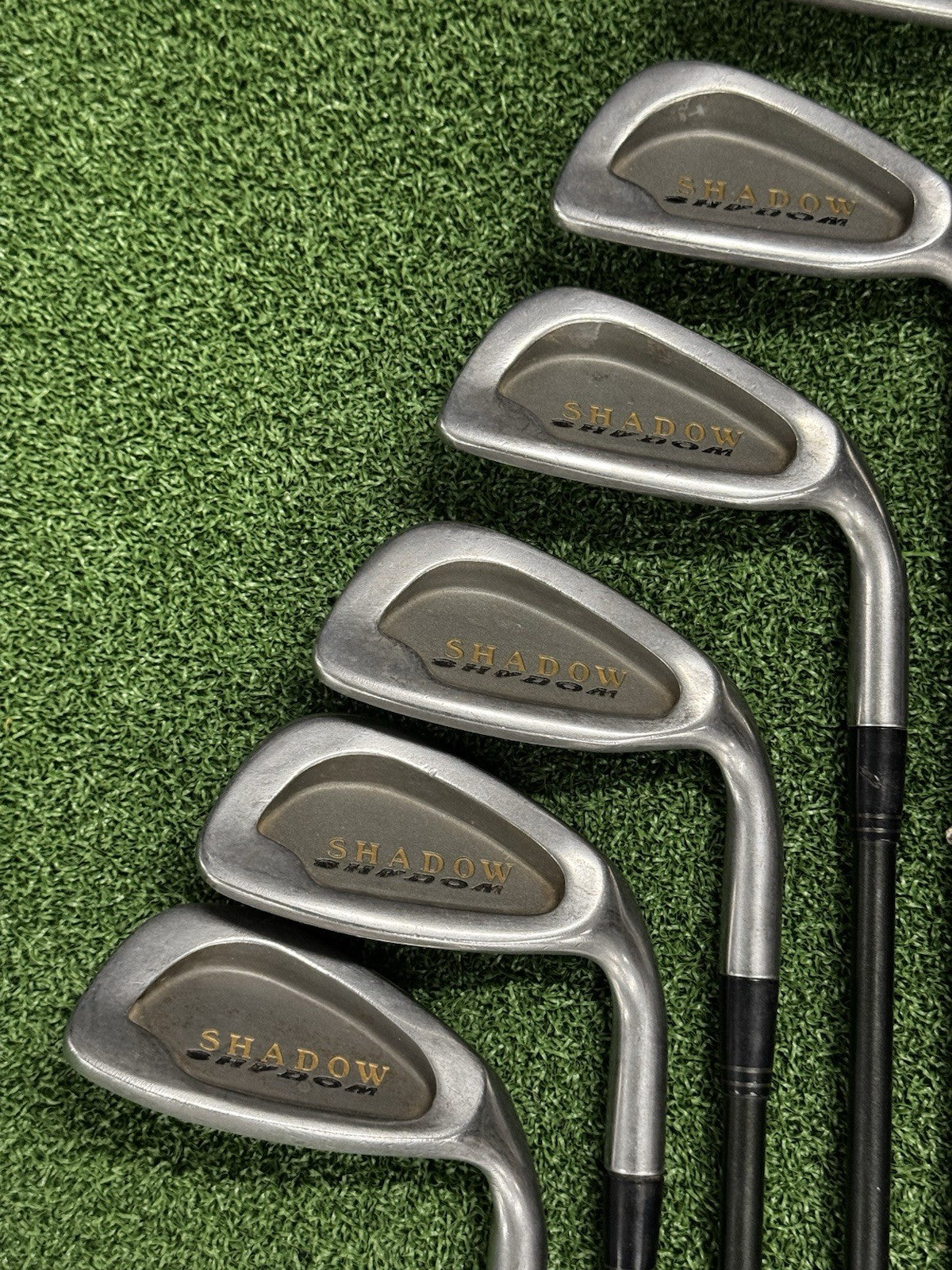 Mitsushiba Shadow Iron Set 3-SW (NO PW) Good Condition Graphite Shafts *Used*