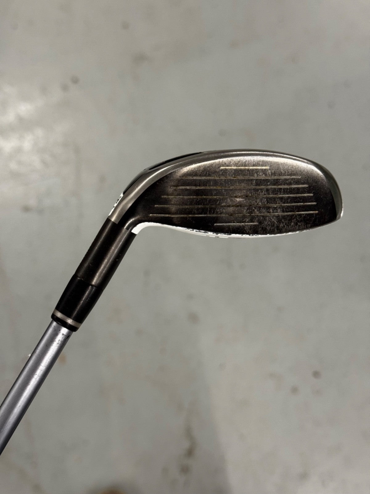 Adams Idea Super S #4 Hybrid 22 Degree Stiff Flex Shaft *used*