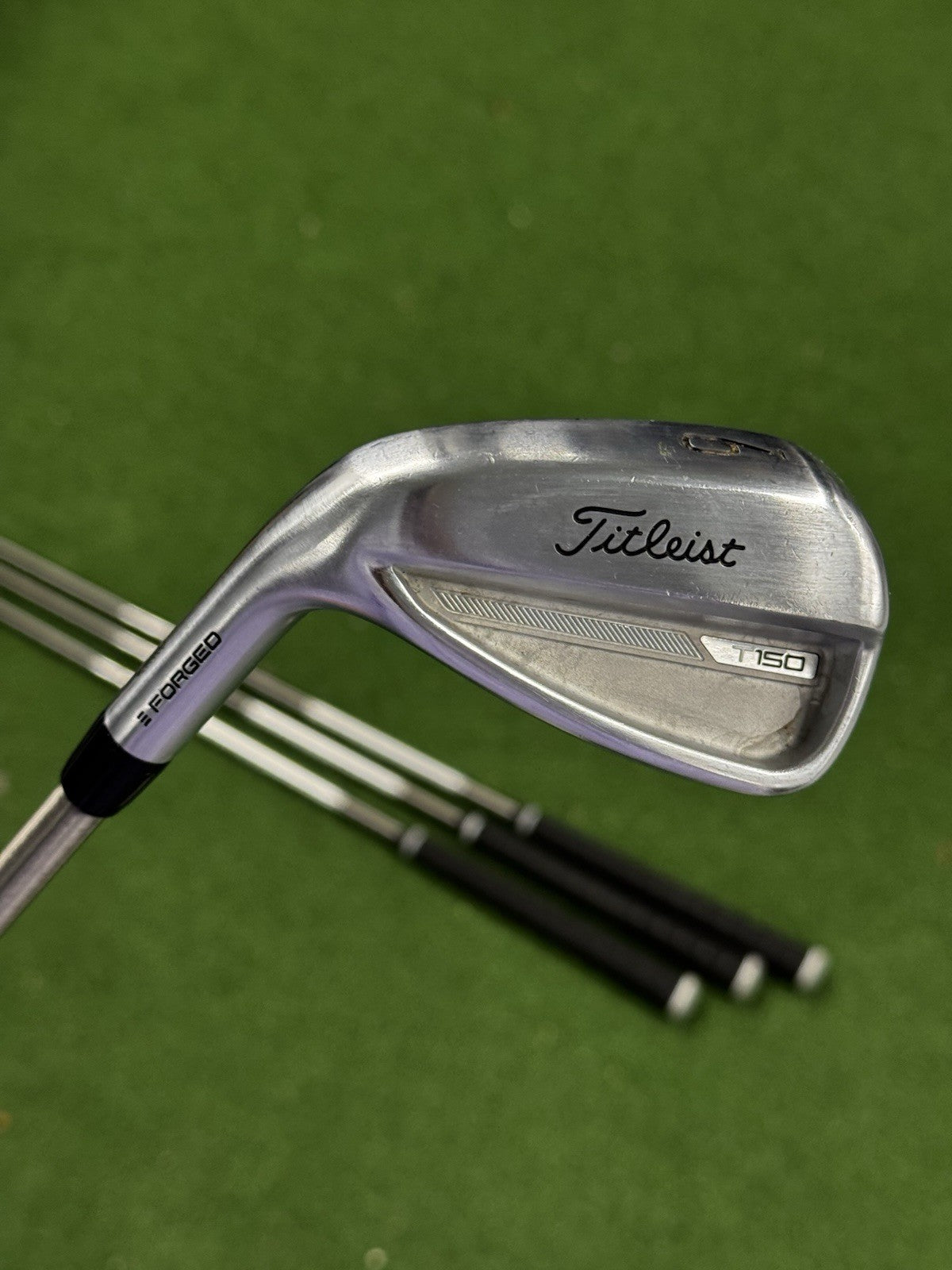 Titleist Left Hand T150 Iron Set 6-Gw Regular SteelFiber Shafts -1 Inch