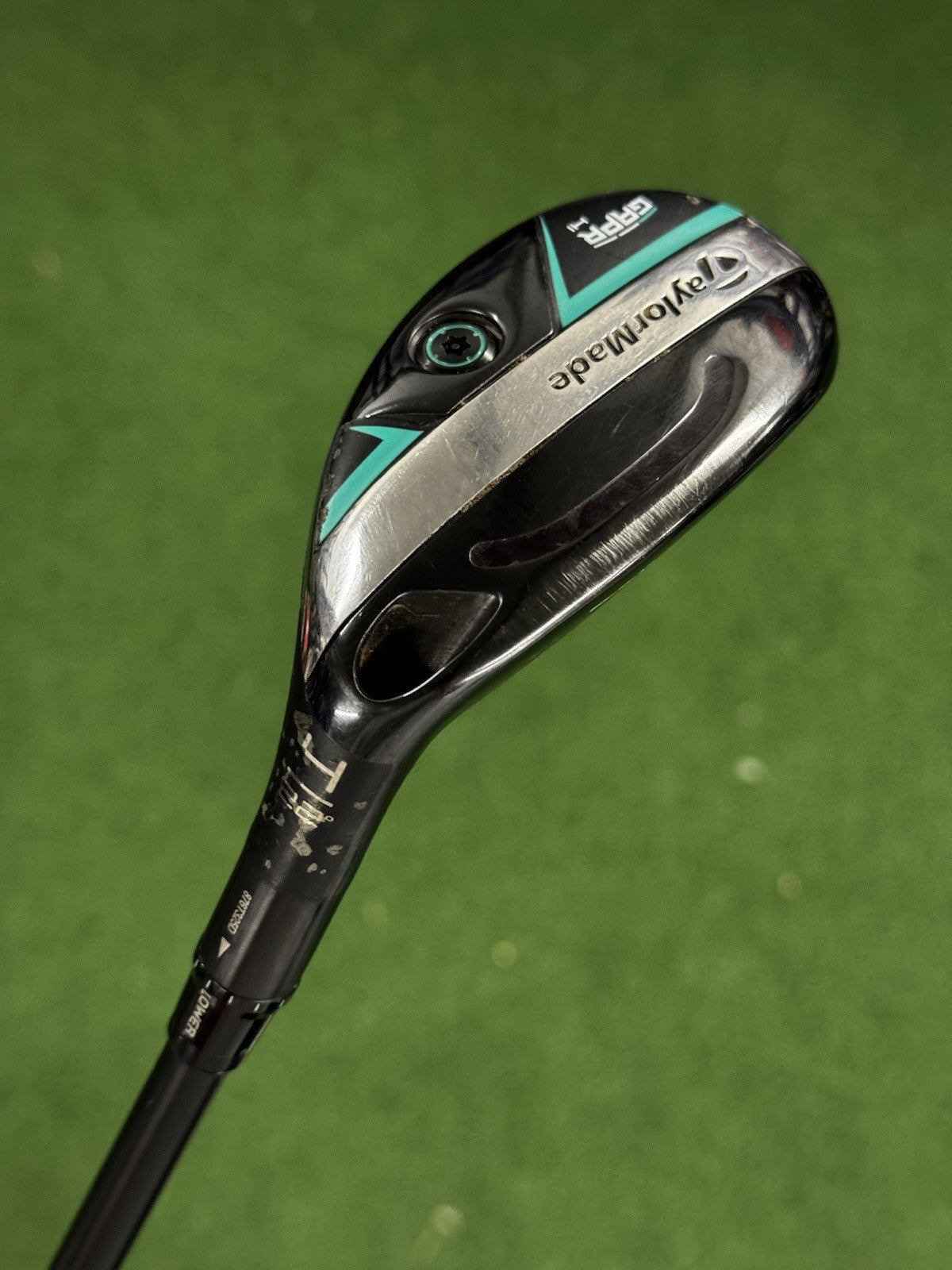 Taylormade GAPR Hi #4 Hybrid 22 Degree Stiff Flex KBS Hybrid 80 Shaft *Used*