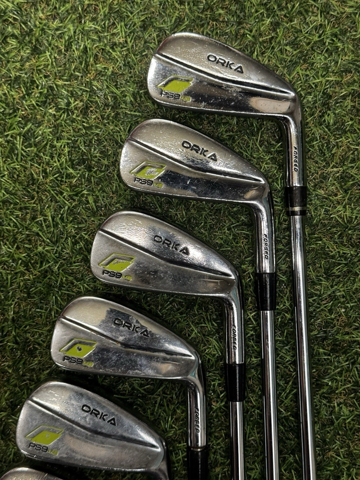 ORKA PS9 MB Forged Iron Set 4-PW Stiff Flex Shafts