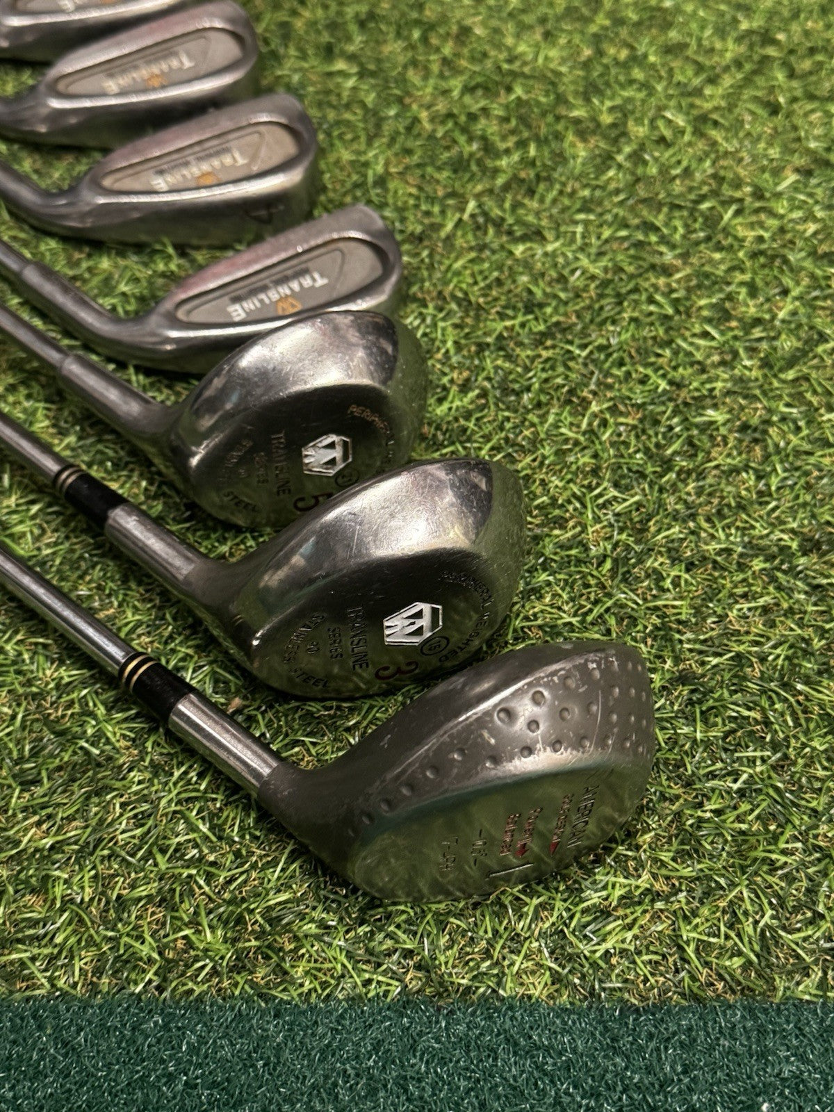 Transline Golf Starter Iron Set + 1/3/5 Woods